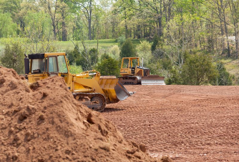 Construction Site Land Clearing in Katy, TX