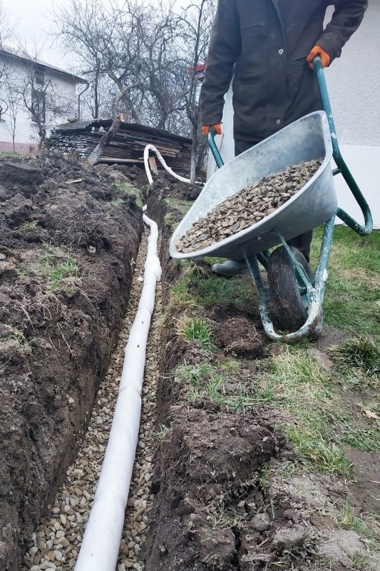 Drain Trenching in Houston, TX