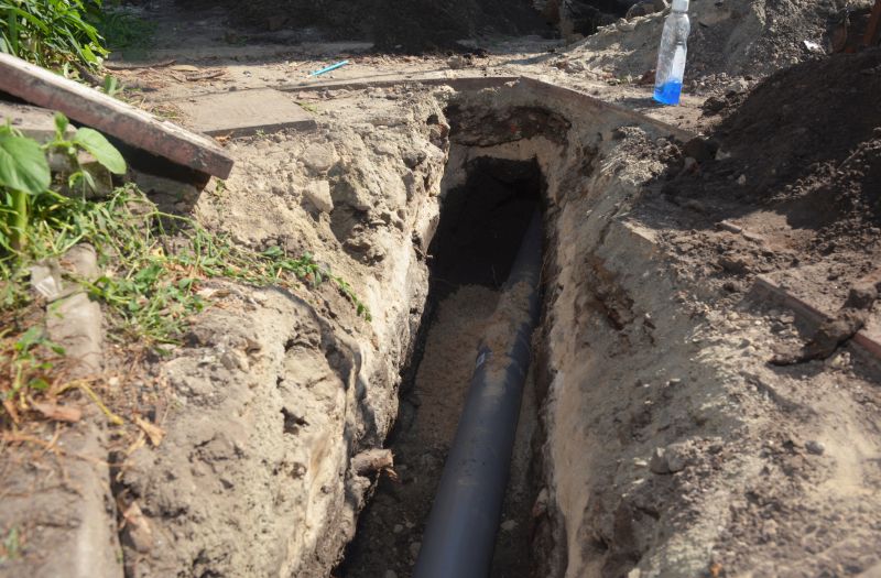 Drain Trenching in Houston, TX