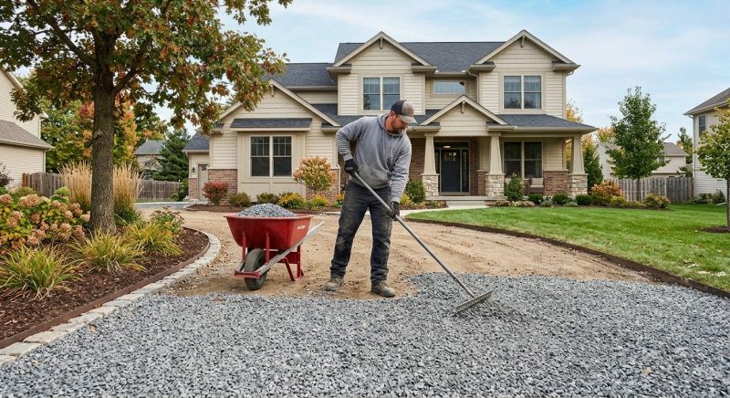 Gravel Laying in Waldorf, MD