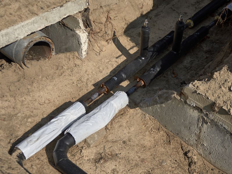 Underground Pipe Laying