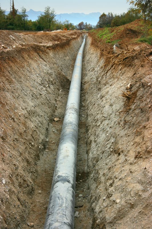 Underground Pipe Laying