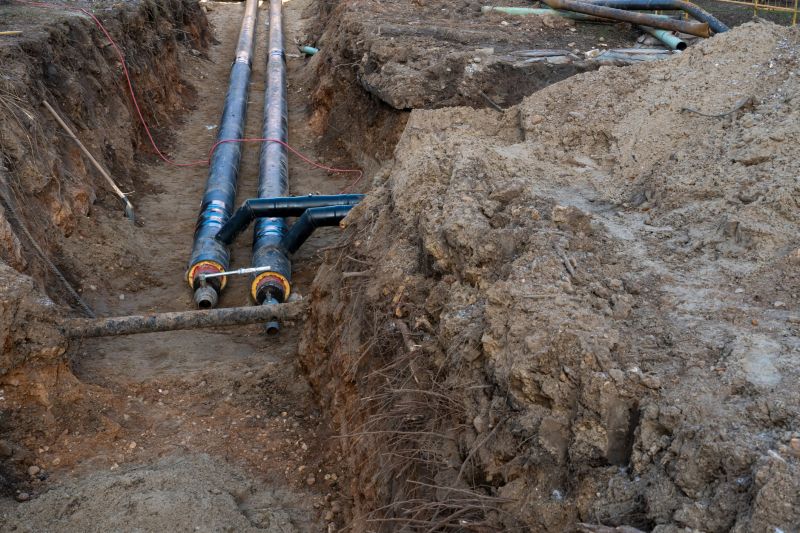 Underground Pipe Laying